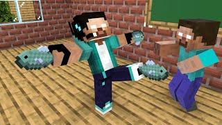 Monster School : Herobrine team is the best - Funny Minecraft Animation