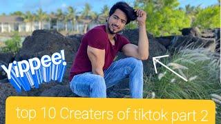 Top 10 Creaters of tiktok who cross 10 Million Part 2