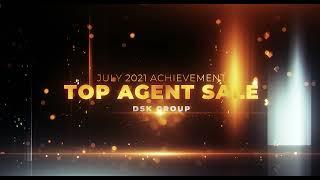 DSK Group July 2021 Top 10 Agent Sale Award