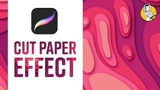 Cut Paper Effect in Procreate Tutorial