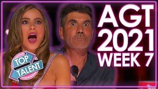 TOP 5 BRILLIANT Auditions On America's Got Talent 2021! | WEEK 7 | Top Talent