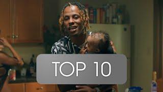 Top 10 Most streamed RICH THE KID Songs (Spotify) (15. April 2020)