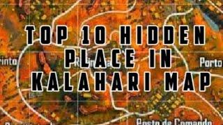 TOP 10 HIDDEN PLACE IN KALAHARI MAP 