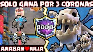 ¡¡ANABAN HUMILLA TOP PLAYERS CON EL MAZO MAS TOXICO DE DRAGONES EN 8000+ COPAS!! - [CLASHTV]