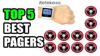 Top 5: Best Pagers |  wireless Calling System with 10 coaster pagers for waiter pagers
