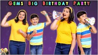 GEMS BIG BIRTHDAY PARTY | Fun, magic, games and much more | Aayu and Pihu Show