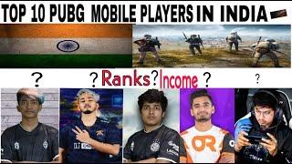Top 10 PUBG mobile players in india 2021 ##salary & income # Rankings# achivement#clan## net worth#