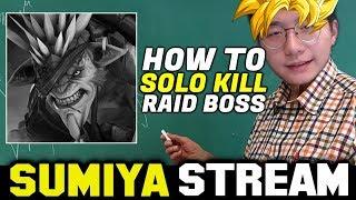 SUMIYA's Tip: How To Solo kill Raid Boss BB | Sumiya Invoker Stream Moment #1321