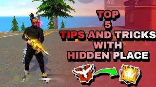 PEAK HIDDEN PLACE IN FREE FIRE ! TOP 10 HIDE PLACE IN BERMUDA MAP ! RANK PUSH TIPS ! lg gamer