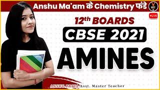 Amines Organic Chemistry | Concept and Questions | Class 12 Board Exam 2021 Preparation |Anshu Ma'am