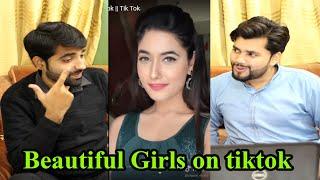 Pakistani reacts to Top 10 Indian Beautiful Girls on Tik Tok || Tik Tok