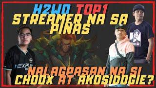 H2WO TOP 1 STREAMER NA SA PINAS | NALAGPASAN NA SI CHOOX AT AKOSIDOGIE?