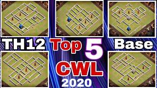 *CWL* TH12 Top 5 Very Powerful Inferno CWL Base With Link 2020 | TH12  Extraordinary CWL Base 2020