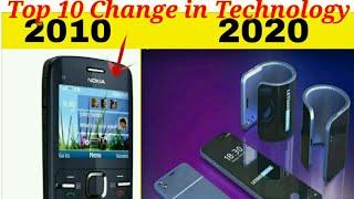 2010 vs 2020 in Technology: #10YearChallenge |  Top 10 Change in tetechnology @All Think Facts