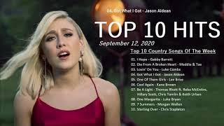 Top 10 Country Songs Of The Week September 12, 2020 - Billboard Hot 100 Chart