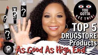 Top 5 Series | Drugstore Products That Remind Me High End | Must See! 
