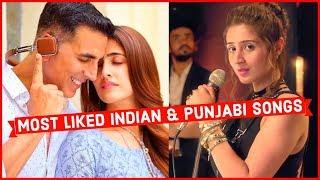 Top 25 Most Liked Indian & Punjabi Songs of All Time on Youtube