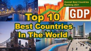 Top 10 best countries in the world |  Best Country In The World | Country Ranking 2021 | Top 10 |