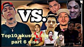 TOP10 SKUSTA CLEE DISS PART 5 ETO ANG MALULUPIT