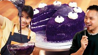 I Recreated My Friend’s Favorite Ube Cake From The Philippines