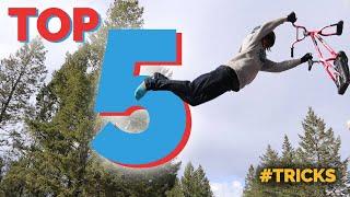 Trampoline Bike! | My Top 5 Tricks