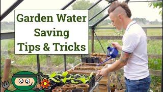 Garden Water Saving Top 10 tips: Save time and conserve water in the garden