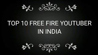 TOP 10 BEST FREEFIRE CHANNELS OF INDIA|| Total Gaming || Two Side Gamers || Gyan Gaming || Desi Game