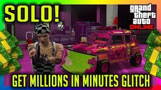 ANOTHER ONE! SOLO GET MILLIONS IN MINUTES GLITCH SOLO CAR DUPLICATION GTA 5 ONLINE PS4 /XBOX