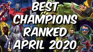 Best Champions Ranked April 2020 - Seatin's Tier List - Marvel Contest of Champions