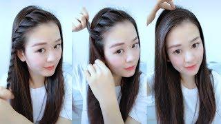 Top 10 Hairstyles for School Girls Tutorial | Braided Hairstyle Transformation for Girls