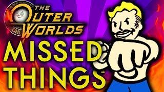 The Outer Worlds - 5 MISSED OPPORTUNITIES