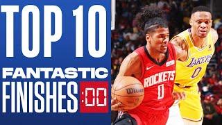 Top 10 WILD NBA ENDINGS Week 21 