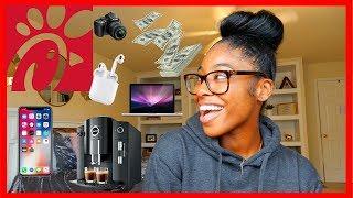 | TOP 10 CHRISTMAS GIFTS FOR A COLLEGE STUDENT| VLOGMAS DAY 13 | tramsue |