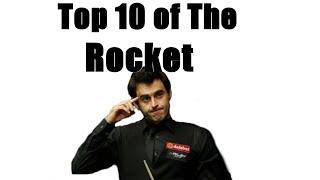 10 Best Shots of The Legendary Ronnie "The Rocket" O'Sullivan!