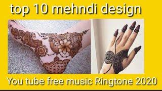 Top 10 Mehndi Design collections For Backhand 2020 | Front or back hand top mehndi design/ Ringtone