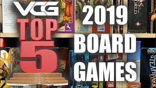 TOP 5 BOARD GAMES OF 2019