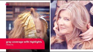 How to Blend Gray Hair with Highlights | Wella Professionals