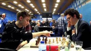 Fabiano Caruana (2822) vs Daniil Dubov (2683) || Tata Steel Chess 2020 - R7