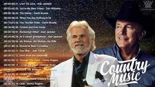 Alan Jackson, Don Williams, Garth Brooks, Jim Reeves, Kenny Rogers - Top Country Music Of All Time