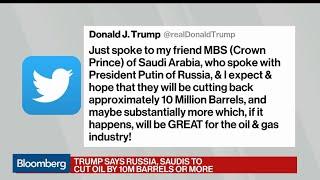 Oil Deal? -  Trump Expects Saudis, Russia Will Cut Oil Production