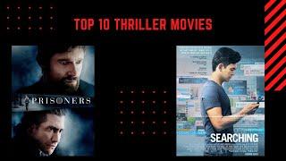 Top 10 Thriller movies of all time