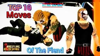 "Top 10", Moves Of "The Fiend", As WR3D