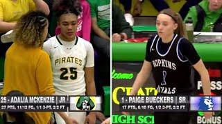 Paige Bueckers vs. Adalia McKenzie!! Top Players in the State Go Head to Head!!!