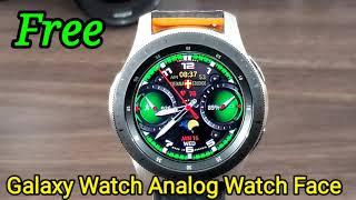 Top Free Galaxy Watch Active/Galaxy Watch Analog/Digital Watch Face