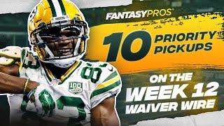 Top 10 Waiver Wire Pickups for Week 12 (2021 Fantasy Football)