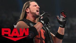 AJ Styles issues a warning to The Undertaker: Raw, March 2, 2020