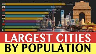 Top 10 Megacities In The World  | World's Largest Cities by Population 1950 - 2035