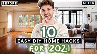 10 Budget Friendly DIY Home Hacks for 2021 (New Year, New Home!)