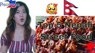 Filipino Reaction On Top 5 street  food in Nepal