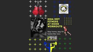 MMA HIIT At home workout #8 Full body kid friendly